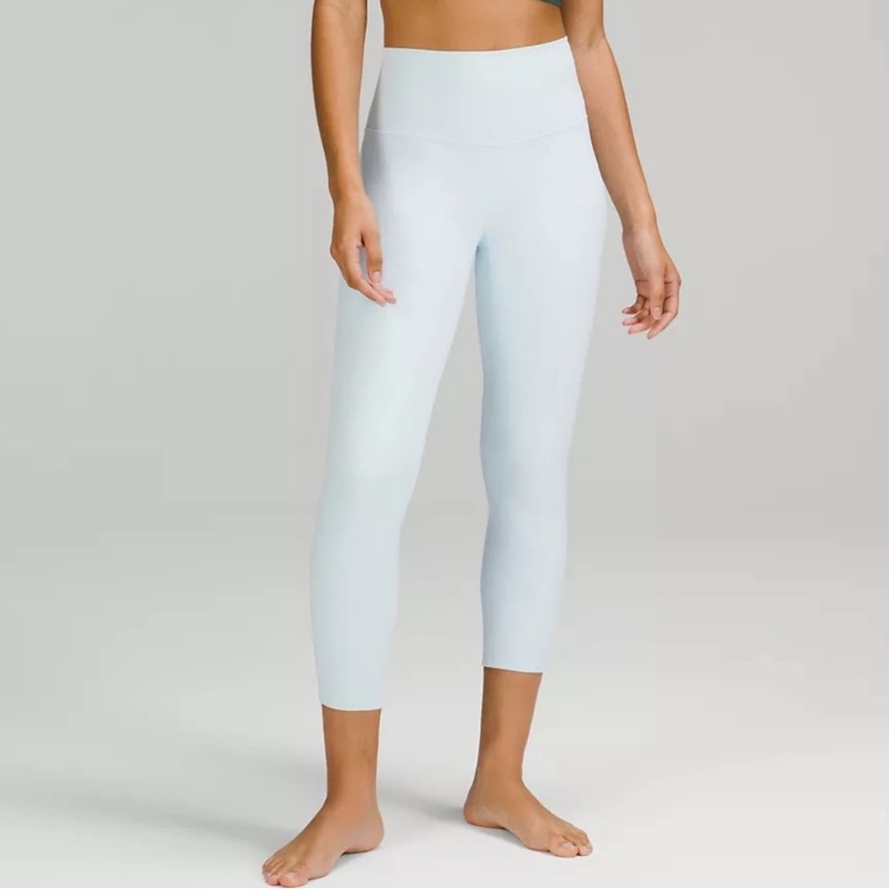 Lululemon Athletica Powder Blue Align Leggings 25"